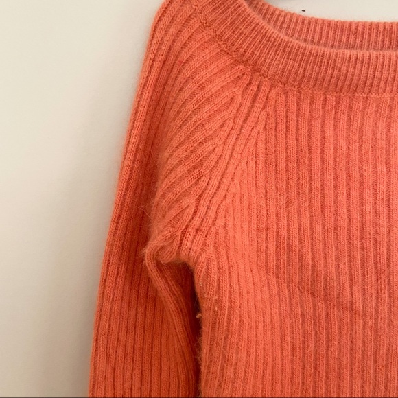 Orange Sweater Long Sleeved Fall Autumn XS/S - Picture 3 of 8